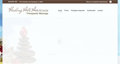 Desktop Screenshot of massagestressaway.com